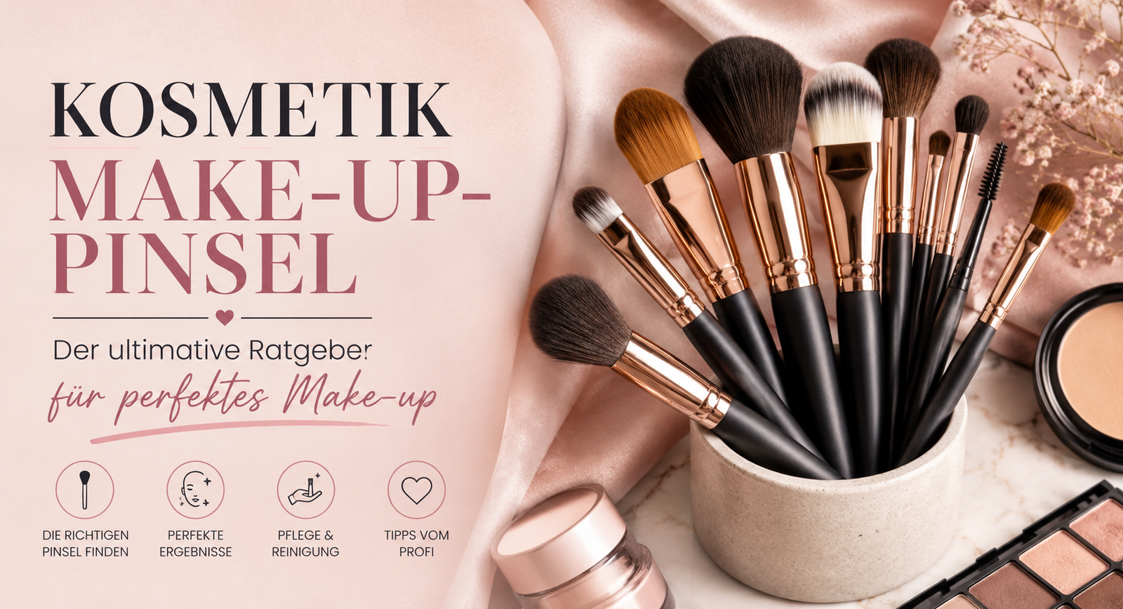 Kosmetik Make-up-Pinsel: Der ultimative Ratgeber für perfektes Make-up